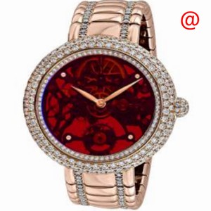 Jacob & Co BRILLIANT BS431.40.RD.QRB.A Manual Wind 18kt Rose Gold Red