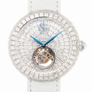 Jacob & Co BRILLIANT BT543.30.BD.BD.B DB4D Manual Wind 18kt White Gold & Diamond Silver