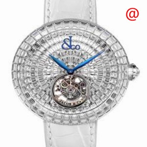 Jacob & Co BRILLIANT BT543.30.BD.BD.C Manual Wind 18kt White Gold Transparent