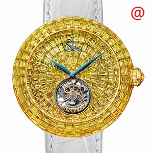 Jacob & Co BRILLIANT BT543.50.YD.UA.BSB4D Manual Wind 18kt Yellow Gold 