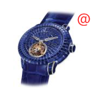 Jacob & Co CAVIAR TOURBILLON CV201.30.BB.BB.AFL4D Manual Wind 18kt White Gold Dark Blue 