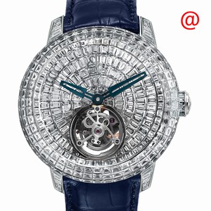 Jacob & Co CAVIAR TOURBILLON CV201.30.BD.BD.A Manual Wind 18kt White Gold Silver