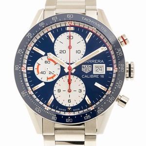 Tag Heuer TAG HEUER CARRERA CV201AR.BA0715 Automatic Stainless Steel Blue 