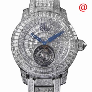 Jacob & Co CAVIAR TOURBILLON CV300.30.BD.BD.A30BA Manual Wind 18kt White Gold Silver