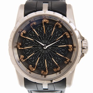 Roger Dubuis EXCALIBUR DBEX0495 Automatic 18kt White Gold Black