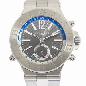 Bulgari DIAGONO DG40C14SSDGMT Automatic Stainless Steel Gray