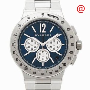 Bulgari DIAGONO DG41C3SSDCHTA Automatic Stainless Steel Blue 