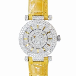 Franck Muller DOUBLE MYSTERY DM 39 D 2R CD (OG) Automatic 18kt White Gold & Diamond Silver