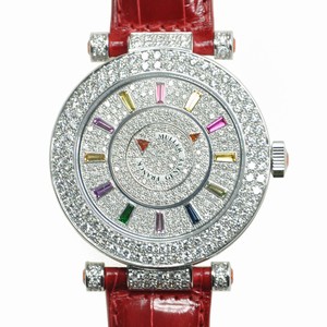 Franck Muller DOUBLE MYSTERY DM 42 COL DRM D 2R CD (OG) Automatic 18kt White Gold & Diamond Silver