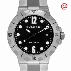 Bulgari DIAGONO SCUBA 102323 Automatic Stainless Steel Black