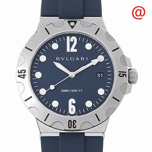 Bulgari DIAGONO 102504 Automatic Stainless Steel Blue 