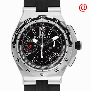 Bulgari DIAGONO DP45BSTVDCH/GMT Automatic Stainless Steel Black