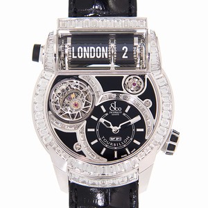 Jacob & Co EPIC SF24 ES802.30.BD.BD.A Automatic 18kt White Gold & Diamond Black