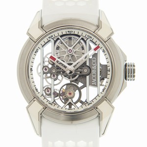 Jacob & Co EPIC X EX100.20.WR.WB.ALB4A Manual Wind Titanium Transparent Skull
