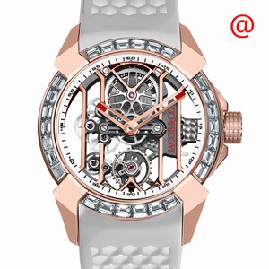 Jacob & Co EPIC X EX100.40.LD.OW.A Manual Wind 18kt Rose Gold Transparent Skull