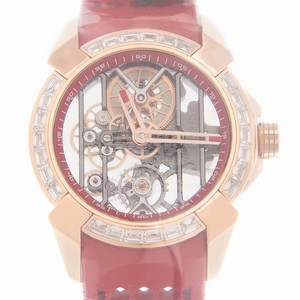Jacob & Co EPIC X EX100.43.LD.OP.ALD4A Manual Wind 18kt Rose Gold Silver