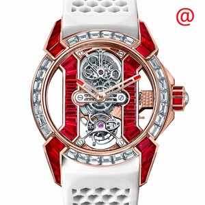 Jacob & Co EPIC X EX500.40.BD.BR.ALB4A Manual Wind 18kt Rose Gold Transparent Skull