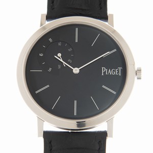 Piaget ALTIPLANO G0A34114 Manual Wind 18kt White Gold Black