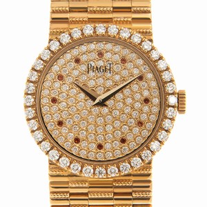 Piaget TRADITION G0A34150 Manual Wind 18kt Rose Gold & Diamonds Gold