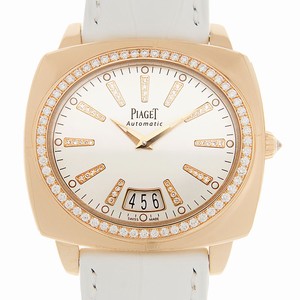 Piaget LIMELIGHT G0A35093 Automatic 18kt Rose Gold & Diamonds Silvery & White