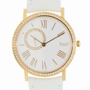Piaget ALTIPLANO G0A36107 Manual Wind 18kt Rose Gold & Diamonds White