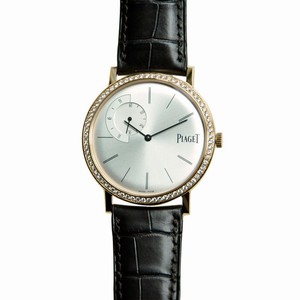 Piaget ALTIPLANO G0A36118 Manual Wind 18kt Rose Gold & Diamonds Silver