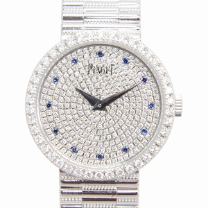 Piaget TRADITION G0A37043 Manual Wind 18kt White Gold & Diamond Silver