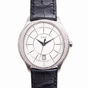 Piaget GOUVERNEUR G0A37111 Automatic 18kt White Gold & Diamond Silver