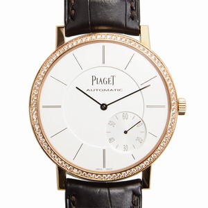 Piaget ALTIPLANO G0A37138 Automatic 18kt Rose Gold & Diamonds Silver