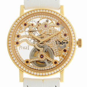 Piaget ALTIPLANO G0A38121 Manual Wind 18kt Rose Gold & Diamonds Transparent Skull