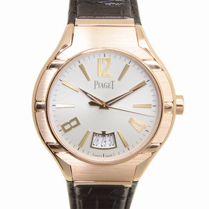 Piaget POLO G0A38149 Automatic 18kt Rose Gold Silver