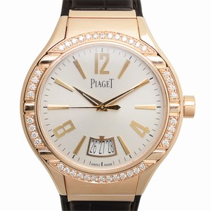 Piaget POLO G0A38159 Automatic 18kt Rose Gold & Diamonds White