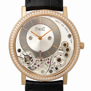 Piaget ALTIPLANO G0A40013 Manual Wind 18kt Rose Gold & Diamonds Gray