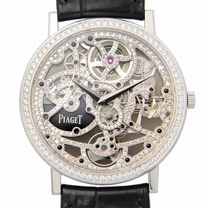 Piaget ALTIPLANO G0A40125 Automatic 18kt White Gold & Diamond Transparent Skull