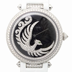 Cartier BESTIAIRE HPI00633 Automatic 18kt White Gold & Diamond Black