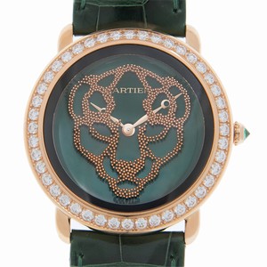 Cartier PANTHeRE DE CARTIER HPI01261 Manual Wind 18kt Rose Gold & Diamonds Green