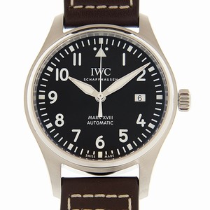 IWC PILOTS IW327003 Automatic Stainless Steel Dark Brown 