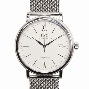 IWC PORTOFINO IW356505 Automatic Stainless Steel Silver & White