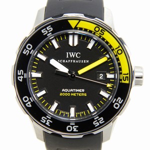 IWC AQUATIMER IW356802 Automatic Stainless Steel Black