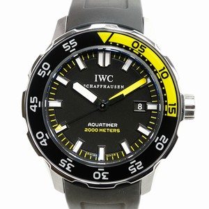 IWC AQUATIMER IW356810 Automatic Stainless Steel Black