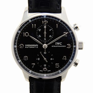 IWC PORTUGUESE IW371447 Automatic Stainless Steel Black