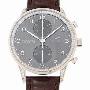 IWC PORTUGUESE IW371475 Automatic 18kt White Gold Dark grey 