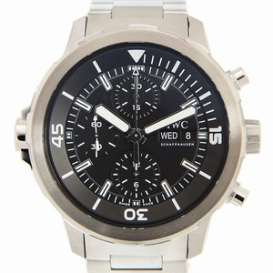 IWC AQUATIMER IW376804 Automatic Stainless Steel Black