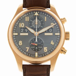 IWC PILOTS IW379103 Automatic 18kt Rose Gold Gray