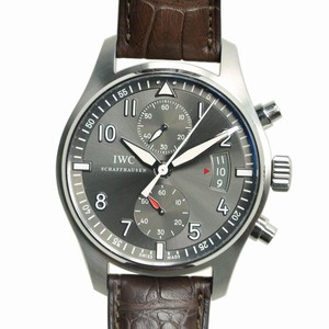 IWC PILOTS IW387802 Automatic Stainless Steel Dark grey 
