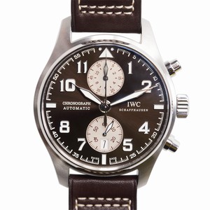 IWC PILOTS IW387806 Automatic Stainless Steel Brown 