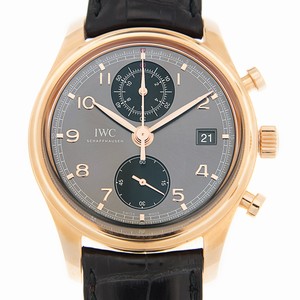 IWC PORTUGUESE IW390405 Automatic 18kt Rose Gold Gray