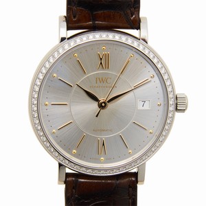 IWC PORTOFINO IW458103 Automatic Stainless Steel & Diamonds Silver