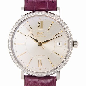 IWC PORTOFINO IW458112 Automatic Stainless Steel & Diamonds Silver