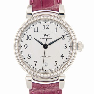 IWC DA VINCI IW458308 Automatic Stainless Steel & Diamonds White